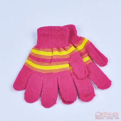 冬日保暖必備 奧聞S1029針織五指魔術(shù)手套，時(shí)尚與實(shí)用兼具