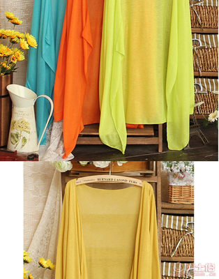 時(shí)尚與功能兼?zhèn)?慈威韓版無(wú)扣披肩防曬衣空調(diào)開(kāi)衫針織衫女長(zhǎng)袖F011解析